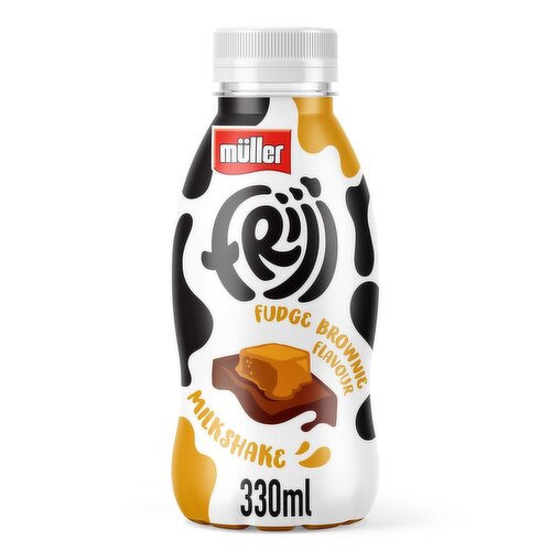 Muller Frijj Fudge Brownie Milkshake (330 ml)