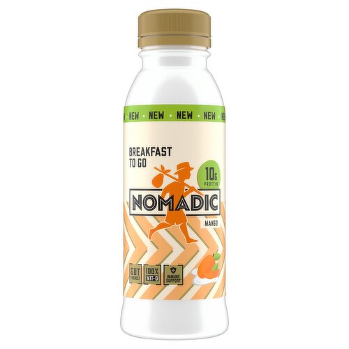 Nomadic Breakfast To Go Mango Protein Drink (330 ml)