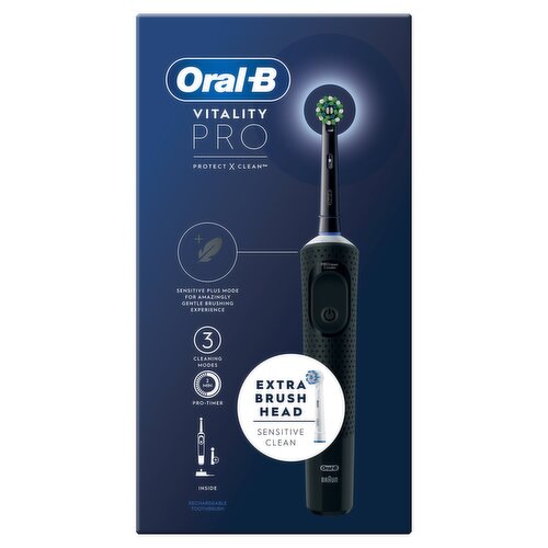 Oral B Vitality Pro Black Cross Action Toothbrush (1 Piece)