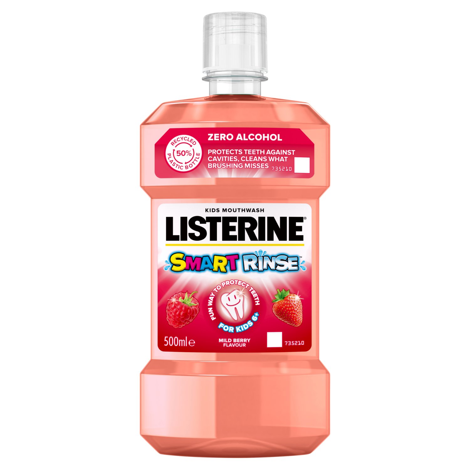 Listerine Mild Berry Smart Rinse (500 ml)