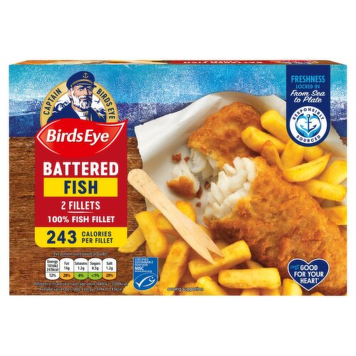 Birdseye Battered Fish Fillets 2 Pieces (200 g)