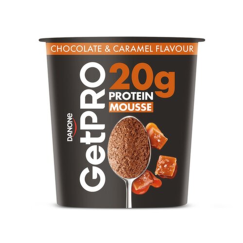 Danone GetPro Chocolate & Caramel Protein Mousse (200 g)