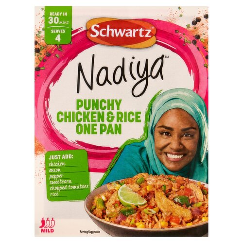 Achwartz Nadiya Punchy Chicken & Rice One Pan Mix (25 g)