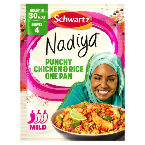 Achwartz Nadiya Punchy Chicken & Rice One Pan Mix (25 g)