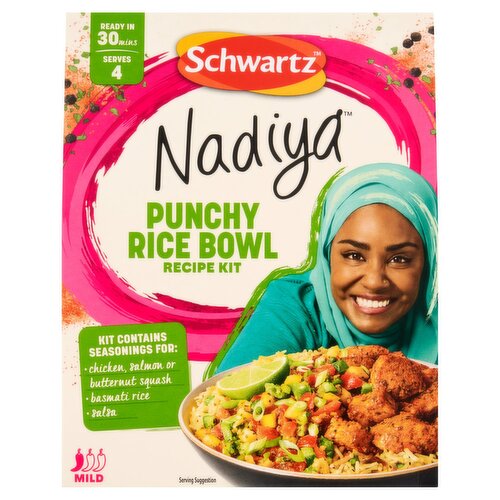 Schwartz Nadiya Punchy Rice Bowl Recipe Kit (65 g)