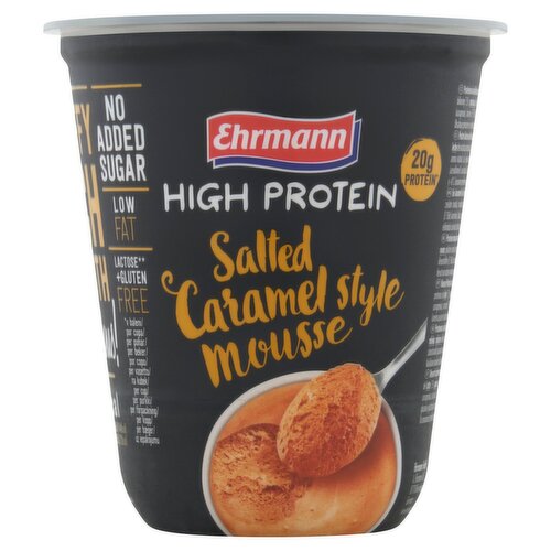 Ehrmann High Protein Salted Caramel Style Mousse (200 g)