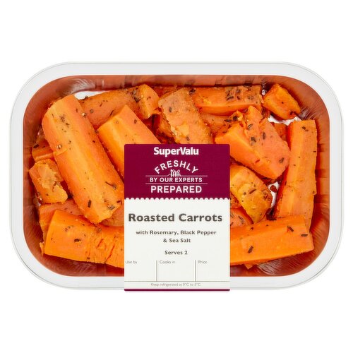 SuperValu Freshly Prepared Roasted Carrots Rosemary, Black Pepper & Sea Salt (500 g)