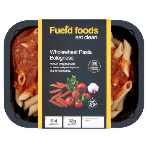 Fuel'd Foods Wholemeal Pasta Bolognese (400 g)