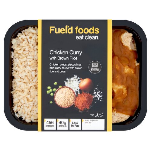 Fuel'd Foods Chicken Curry with Brown Rice (400 g)