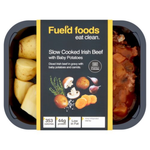 Fuel'd Foods Slow cooked Irish Beef with Baby Potatoes (400 g) Storefront EN