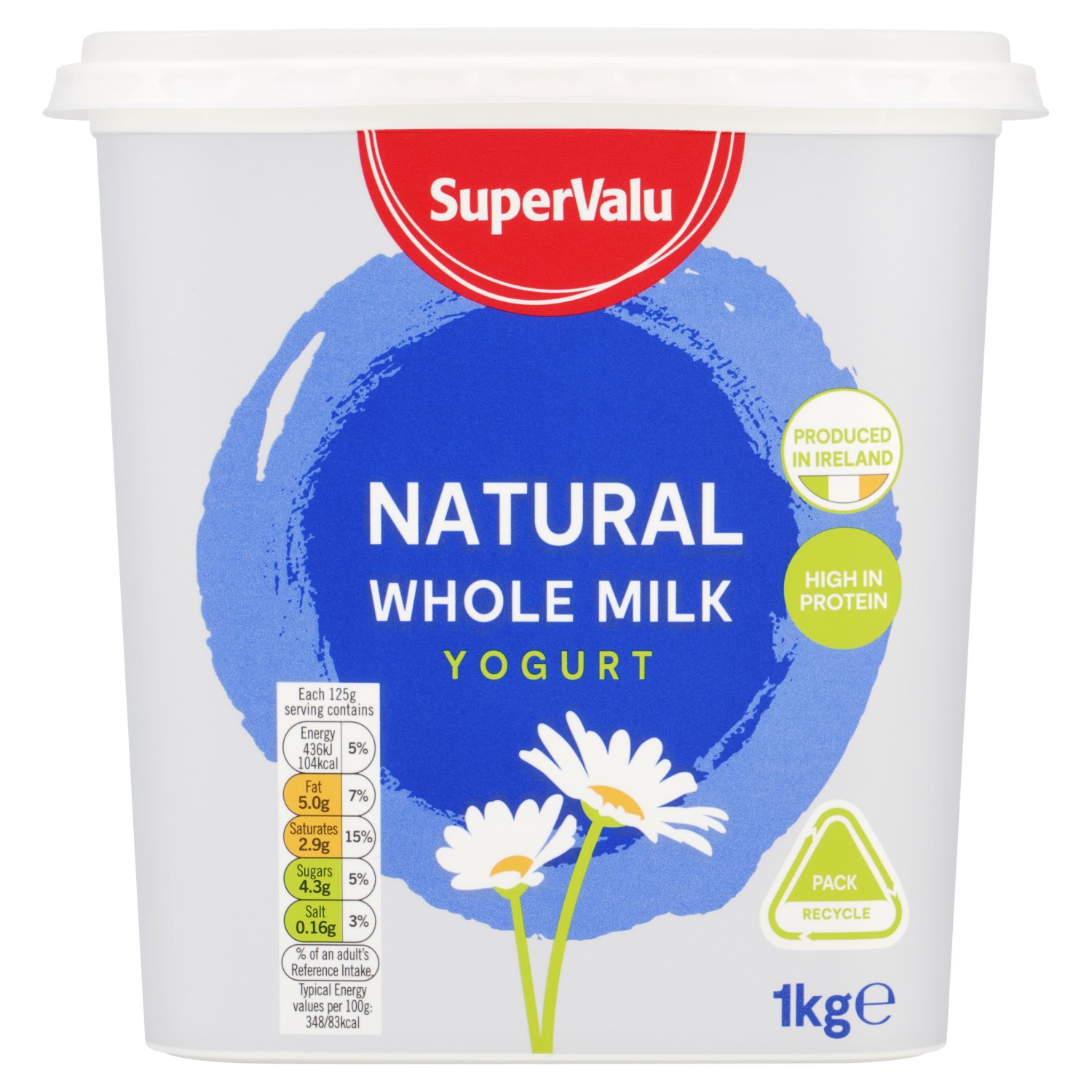 SuperValu Natural Yogurt (1 kg)