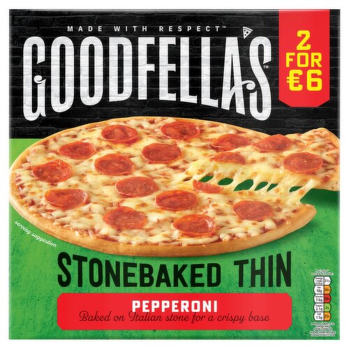 Goodfella's Stone Baked Thin Pepperoni Pizza (332 g)