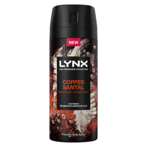 Lynx Copper Santal Body Spray (150 ml)