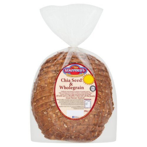 taffords Chia Seed & Wholegrain Bread (380 g)