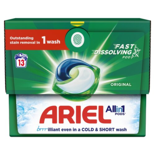 Ariel All in 1 Original Pods 13 Wash (13 Piece)