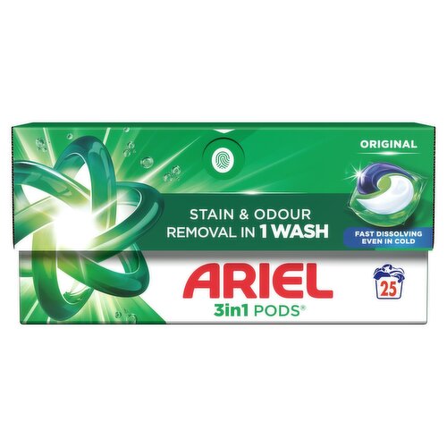 Ariel All in1 Original Pods 25 Wash (25 Piece)