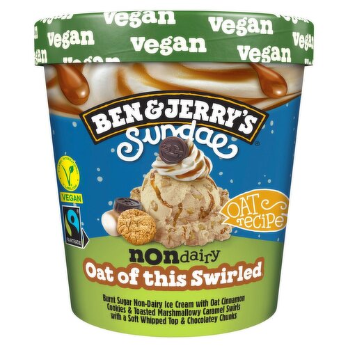 Ben & Jerry's Sundae Non Dairy Oat of this Swirled (427 ml)