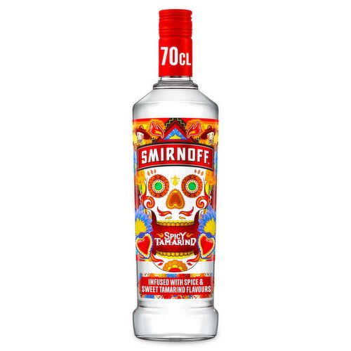 Smirnoff Spicy Tamarind Vodka Bottle (70 cl)