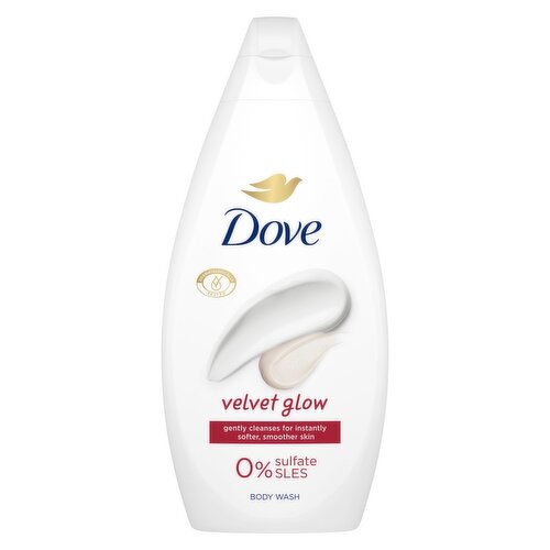 Dove Velvet Glow Body Wash (450 ml) Storefront EN