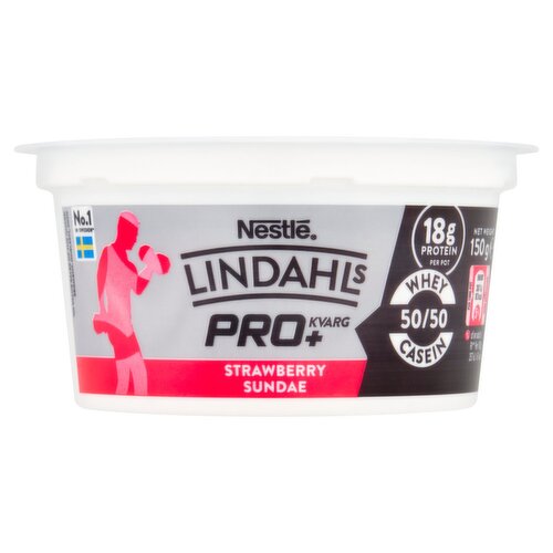 Lindahls Pro Strawberry Sundae (150 g)