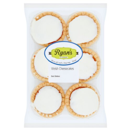 Ryans of Tipperary Welsh Cheesecakes 6 Pack (300 g)