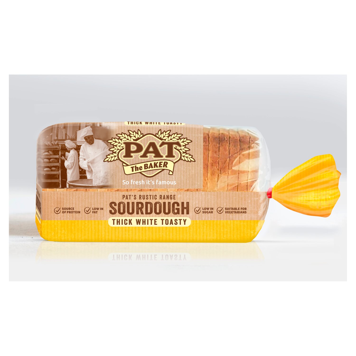 Pat The Baker Thick White Toasty Sourdough (700 g)
