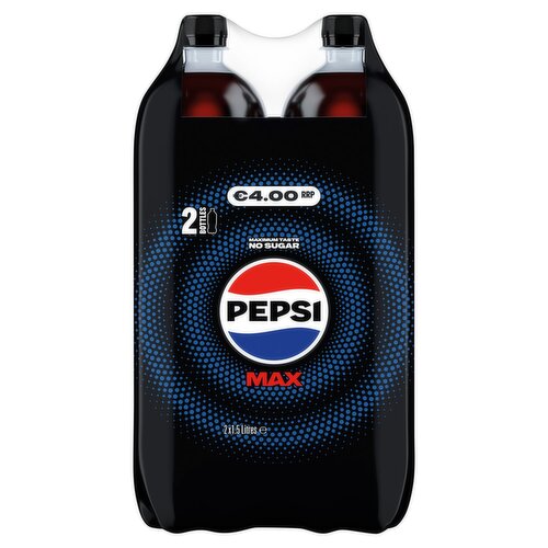 Pepsi Max Twin Pack (1.5 L)