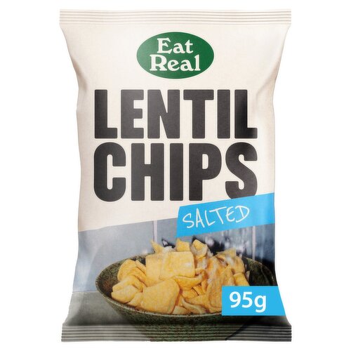 Eat Real Salted Lentil Chips (95 g)