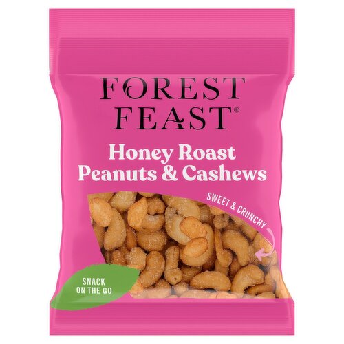 Forest Feast Honey Peanuts & Cashews Bag (55 g)
