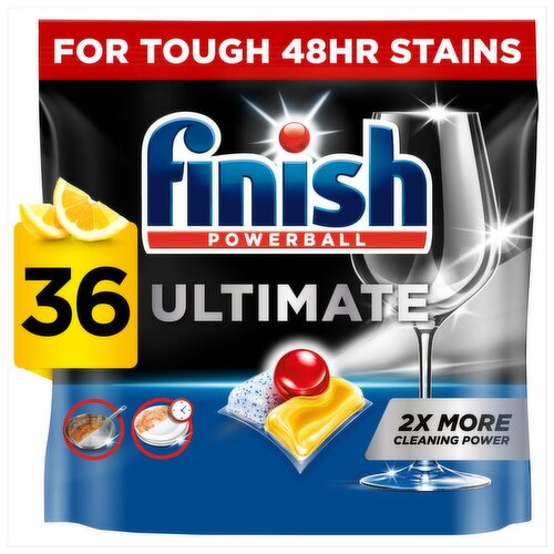 Finish Ultimate All in 1 Lemon Dishwasher Tablets (36 Piece)