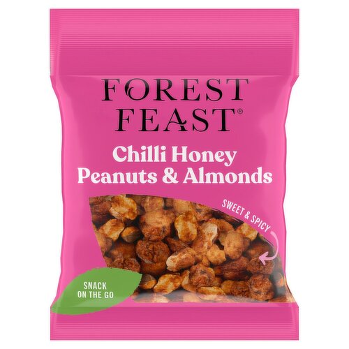 Forest Feast Chilli Honey Peanuts & Almonds Bag (50 g)