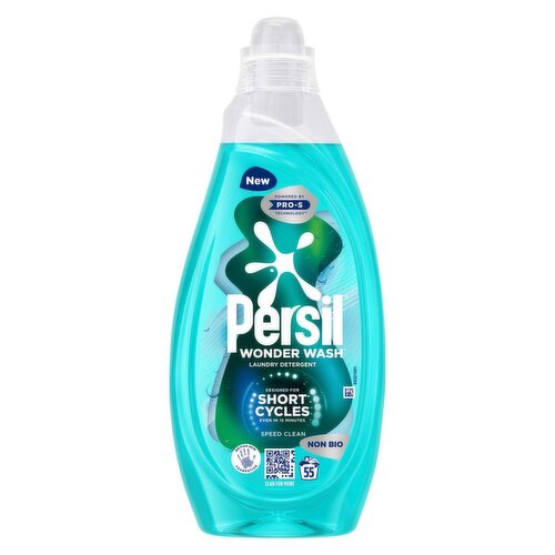 Persil Wonder Wash Non Bio Speed Clean 55 Wash (1.485 L)