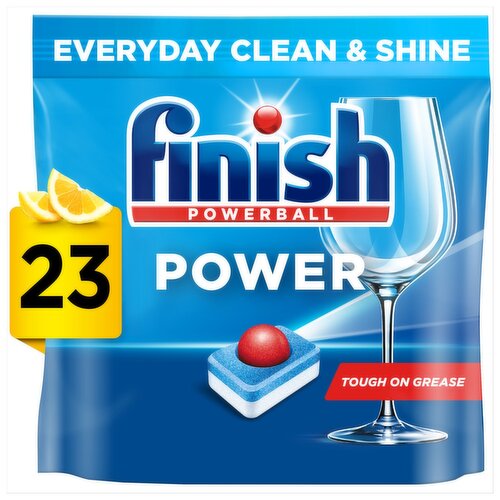 Finish Power All in 1 Lemon Sparkle Tablets (23 Piece)