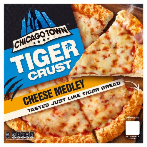 Chicago Town Cheese Medley Tiger Crust Pizza (305 g)