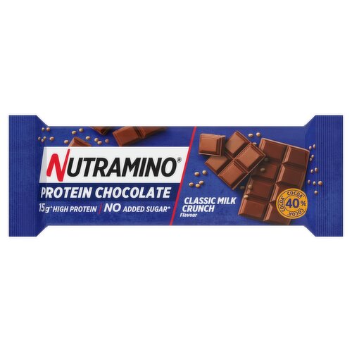 Nutramino Protein Chocolate Classic Milk Crunch Bar (50 g)