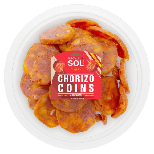 A Taste of Sol Snacking Chorizo Coins (80 g)