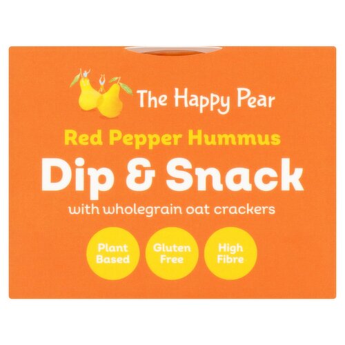 The Happy Pear Red Pepper Hummus Dip & Snack (100 g)