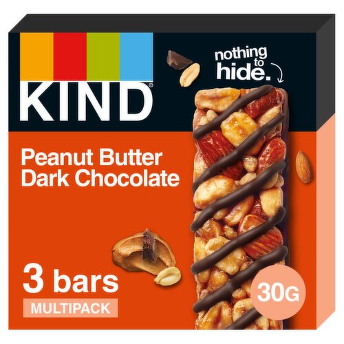 Kind Peanut Butter Dark Chocolate Bar 3 Pack (30 g)