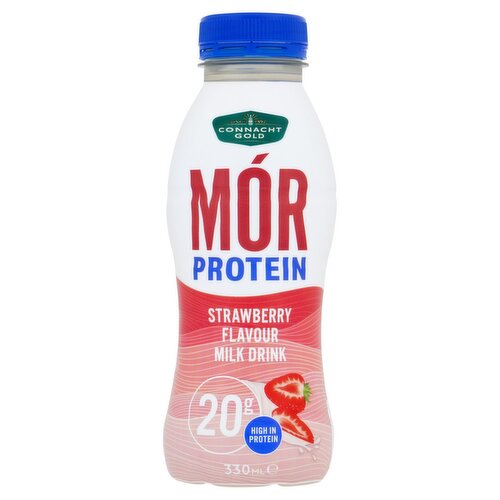 Connacht Gold Mor Protein Strawberry Milk Drink (330 ml)