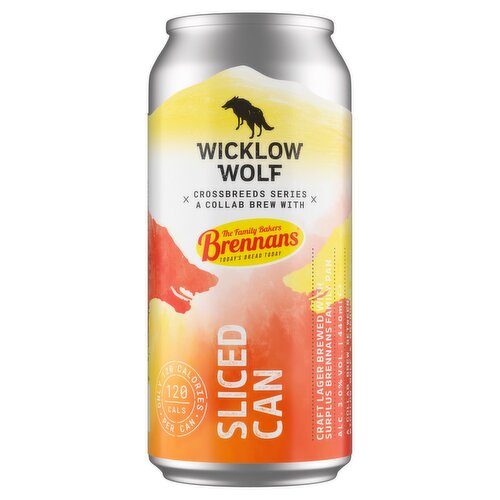 Wicklow Wolf Brennans Bread Sliced Can (440 ml)