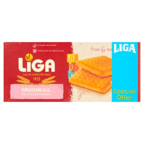 Liga Original 6+ Months Biscuit Twin Pack (175 g)
