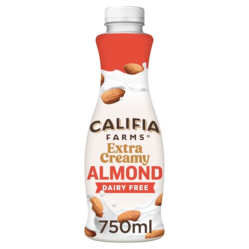 Califia Farms Extra Creamy Dairy Free Almond Drink (750 ml)