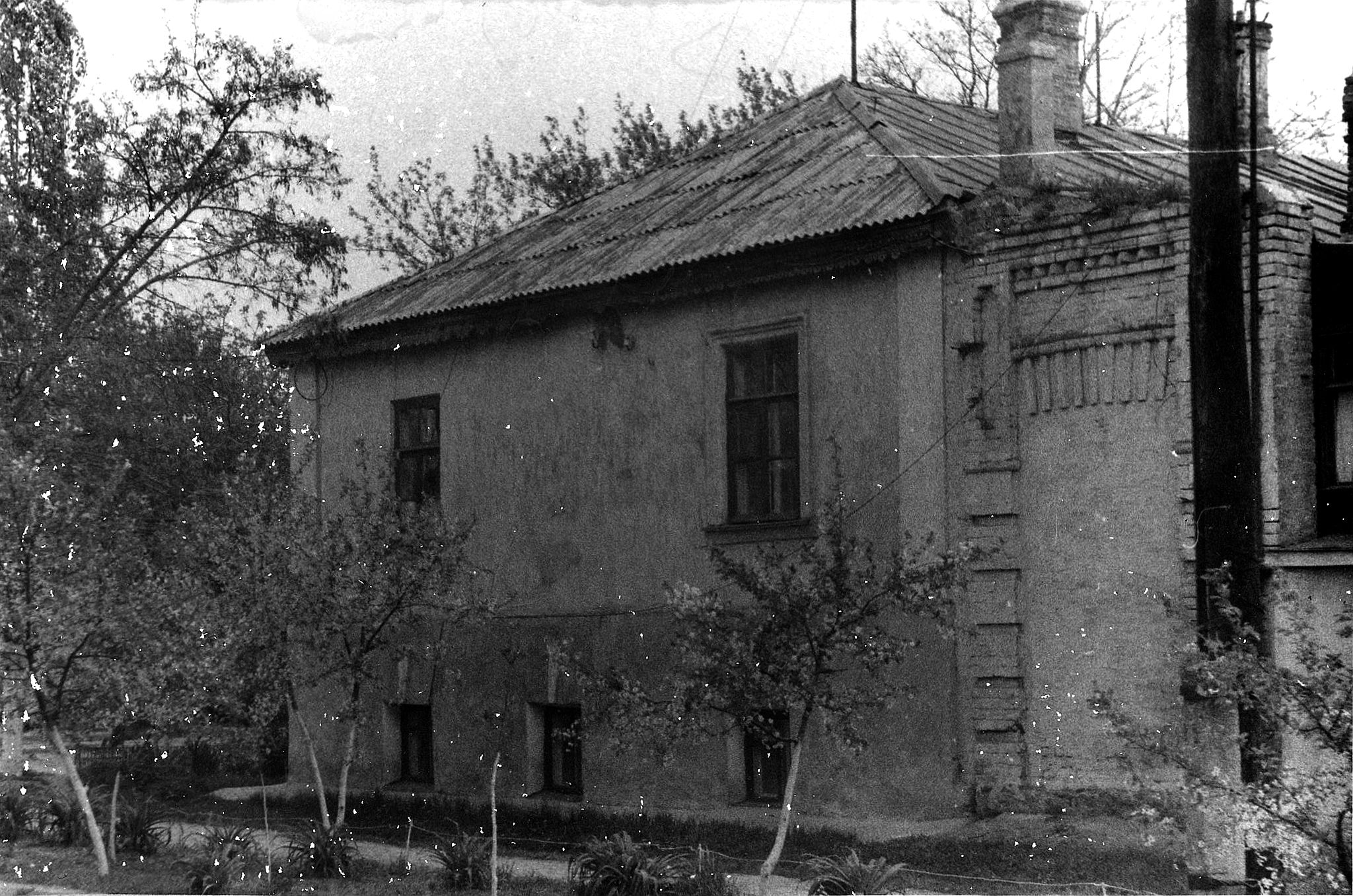Старое здание Очаковского лазарета