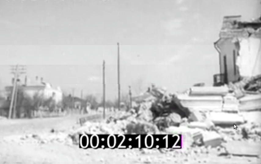 Разрушенный ОЧаков. 1944 г.