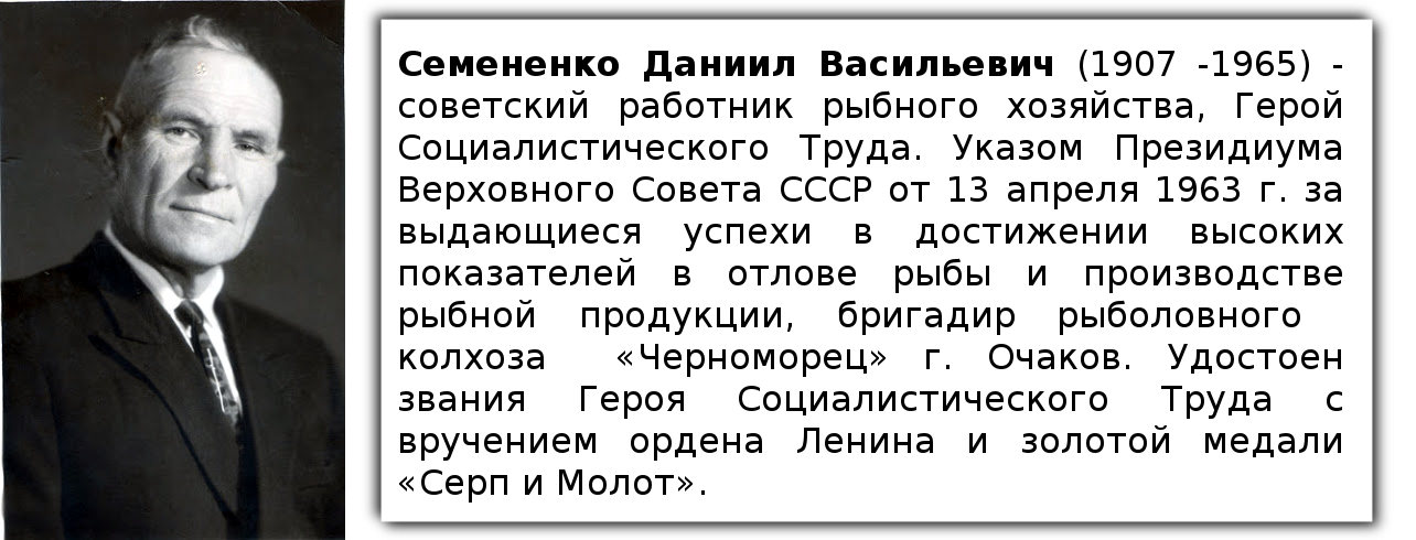 Очаков. Семененко Даниил Васильевич