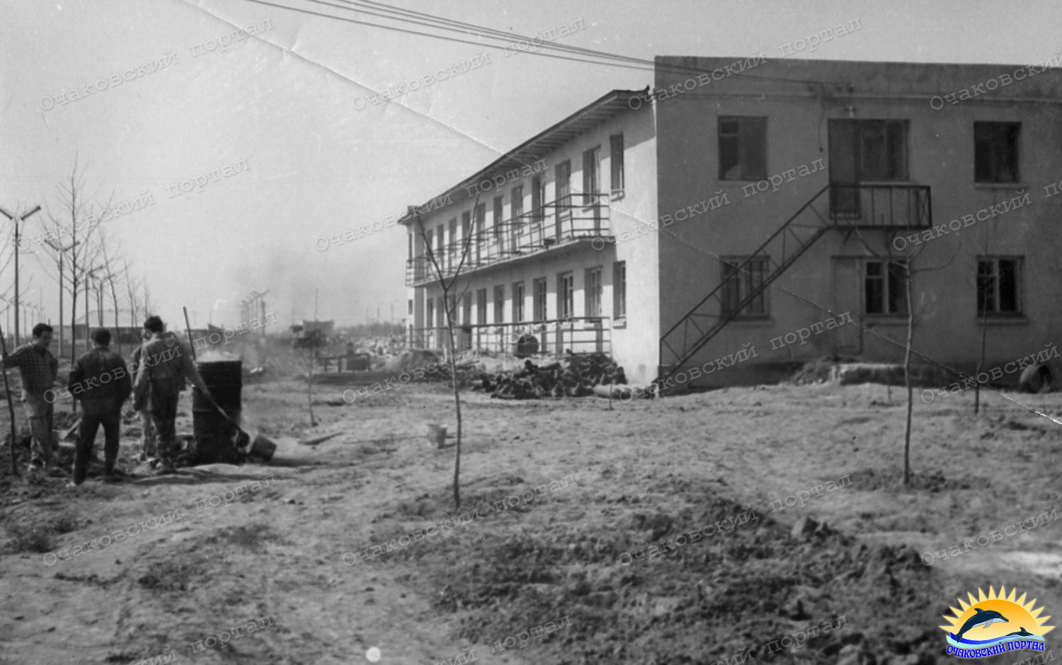 Курорт Очаков. Корпус №4. 1966 г.