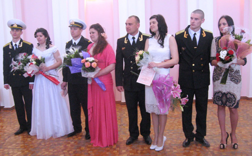 Очаків. 4 весілля