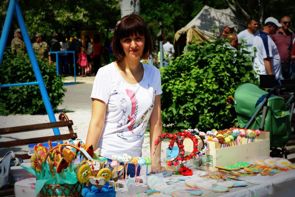 Ірина Колпакова на Очаківському ярмарку
