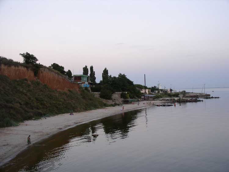 Очаков. Дикий пляж