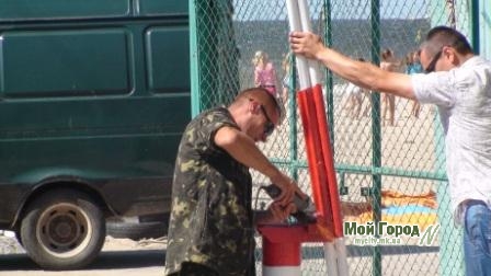 Очаков. Детский пляж